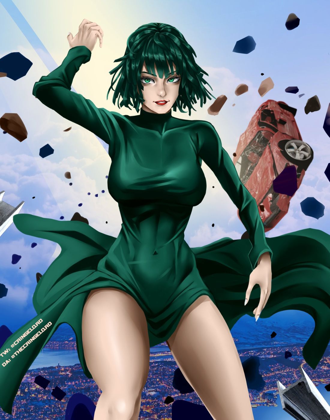 Dakimakura Fubuki One Punch Man