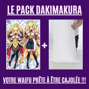 Pantimedias y armadura Dakimakura Darkness