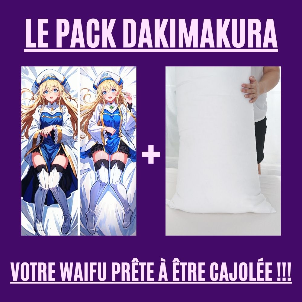 Sacerdotisa Dakimakura con su uniforme básico.