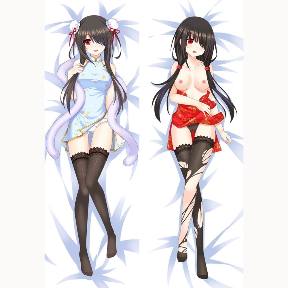 Dakimakura Esprit Kurumi Robe Chinoise Déchirée | WaifuParadise