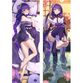 Dakimakura Raiden Shogun Pied Mouillé Sans | WaifuParadise