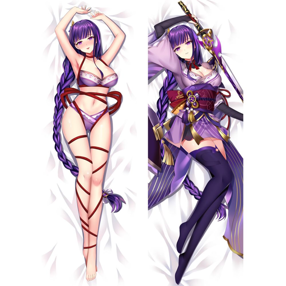 Dakimakura Raiden Shogun Sexy Sans | WaifuParadise