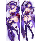 Dakimakura Raiden Shogun Uniforme Dechiré Sans | WaifuParadise