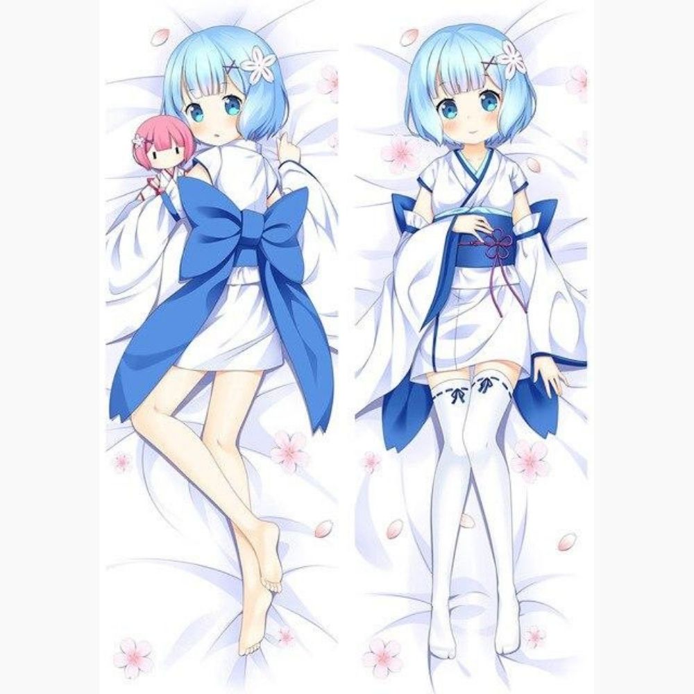 Dakimakura Rem en loli avec un Yukata Sans | WaifuParadise