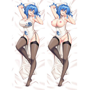 Dakimakura St. Louis Skin Blue and White Pottery Sans | WaifuParadise