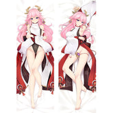 Dakimakura Yae Miko Uniforme Hot Sans | WaifuParadise