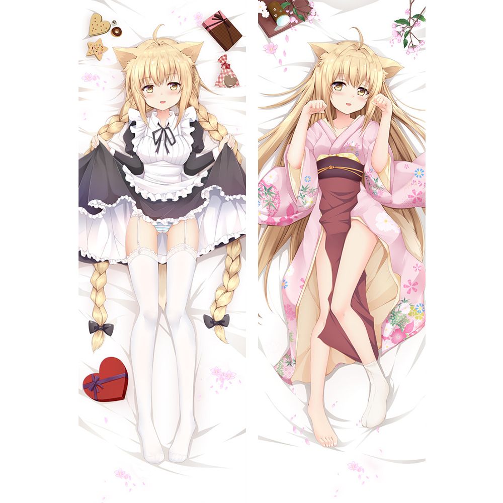 Dakimakura Yuzu Maid | WaifuParadise