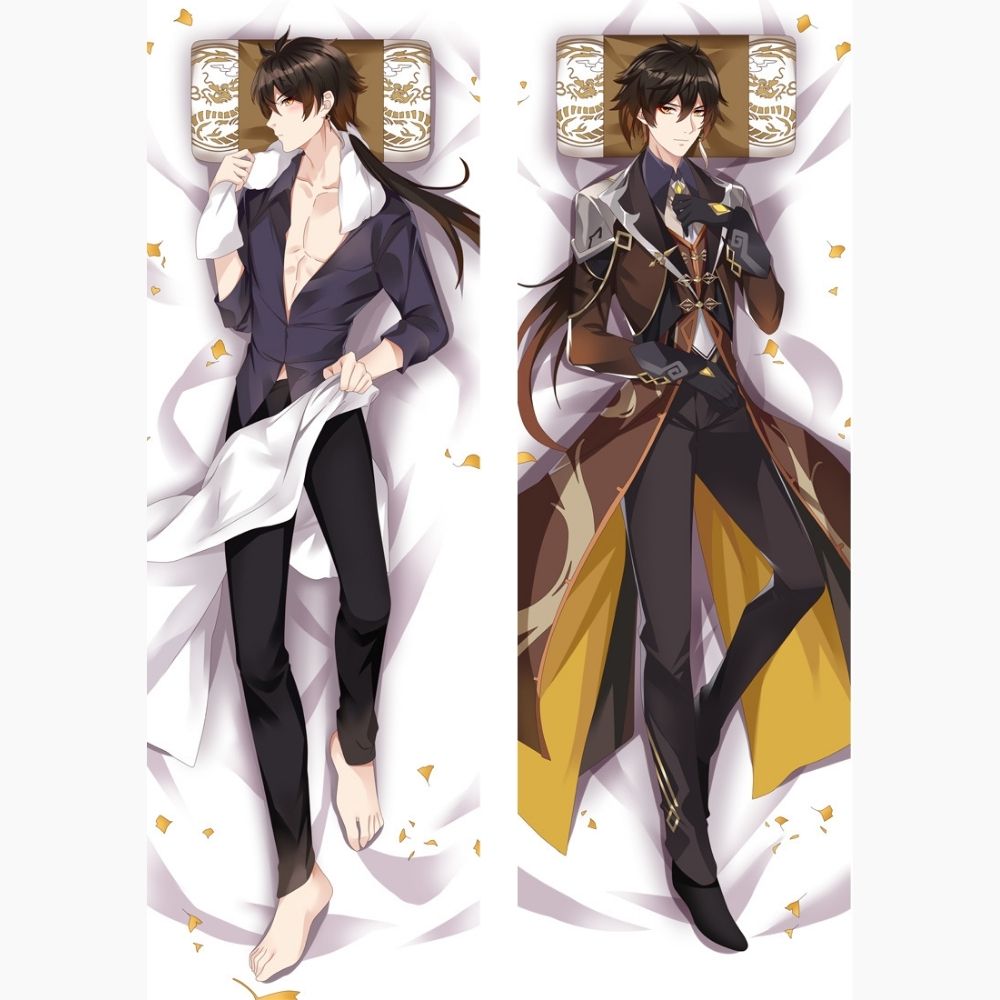 Dakimakura Zhongli Uniforme Sans | WaifuParadise