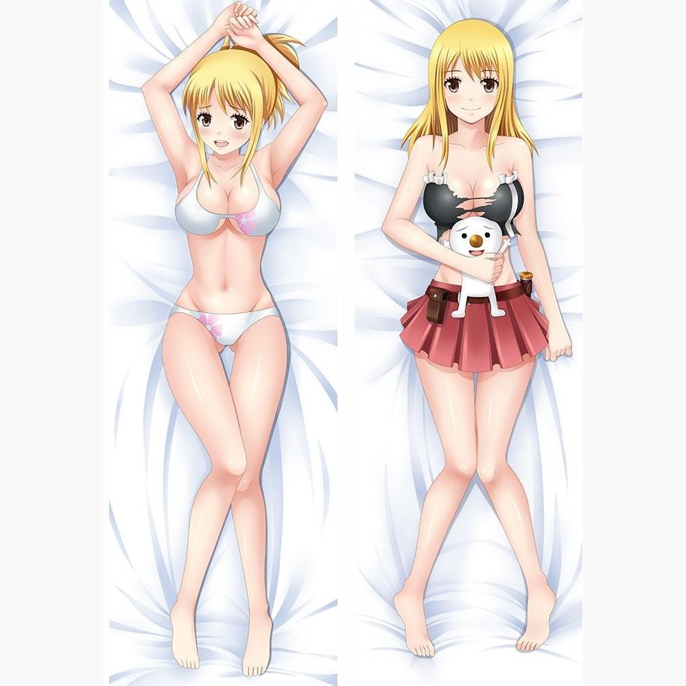 Dakimakura Lucy Heartfilia Plue | WaifuParadise