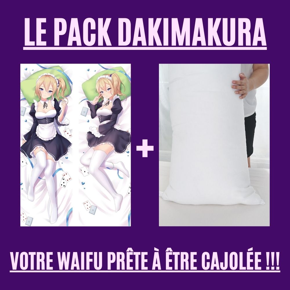 Dakimakura Ai Hayasaka Maid Avec | WaifuParadise