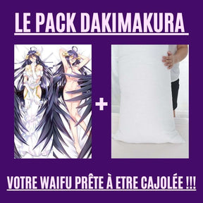 Dakimakura Albedo Uniforme Avec | WaifuParadise