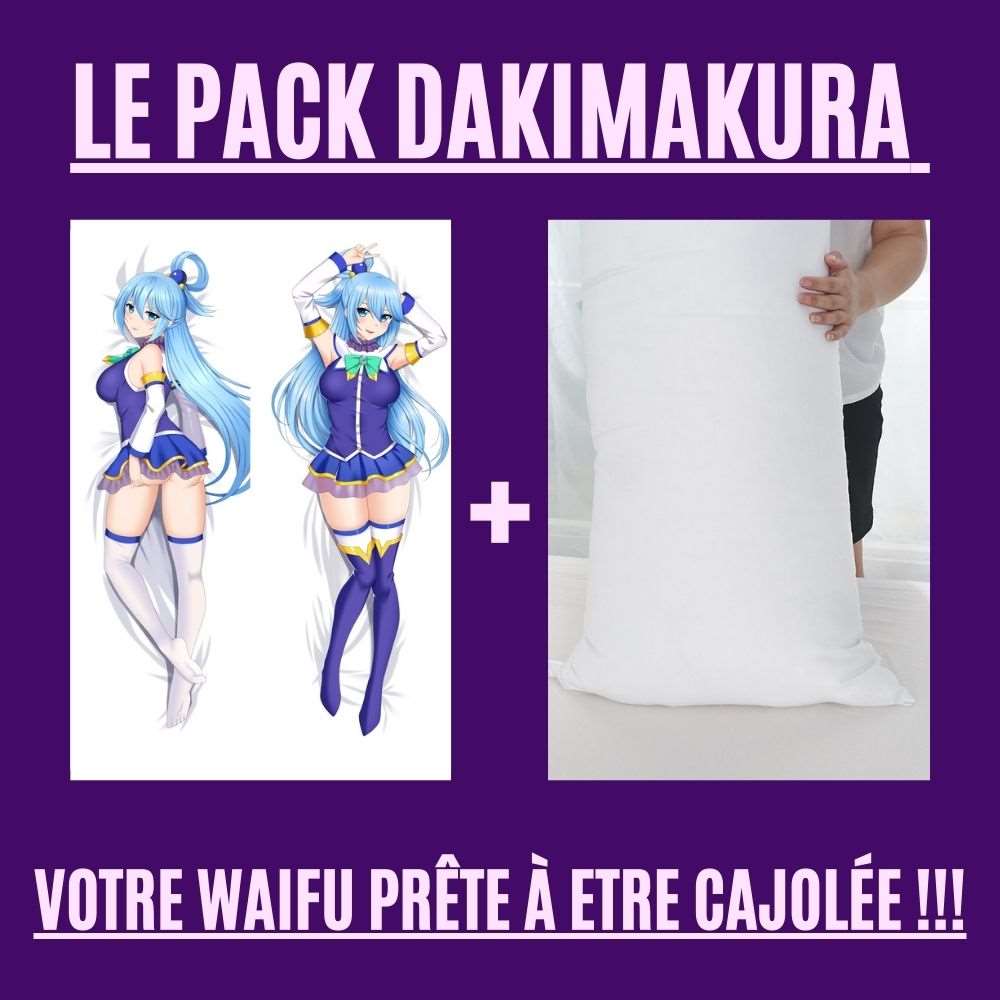 Dakimakura Aqua Uniforme Avec | WaifuParadise