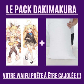 Dakimakura Eldridge Neko Girl Et Etudiante Avec | WaifuParadise