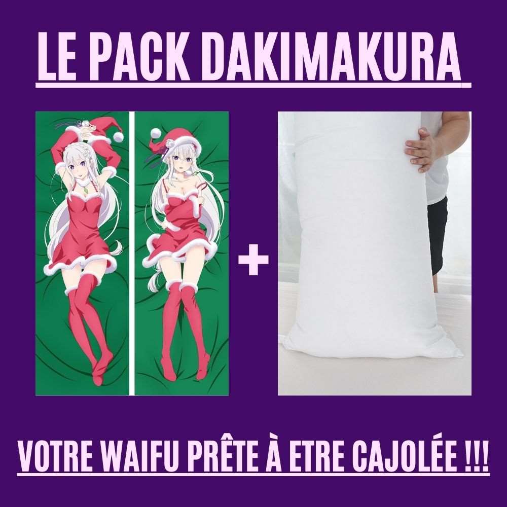 Dakimakura Emilia en mère Noel Avec | WaifuParadise