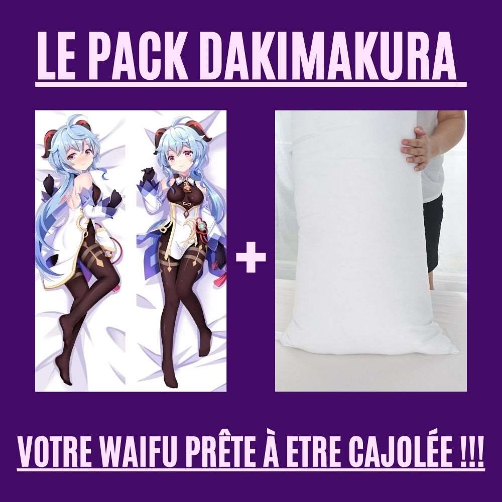 Dakimakura Ganyu Avec | WaifuParadise