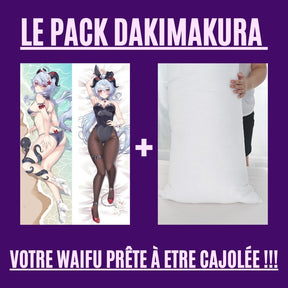 Ganyu Dakimakura Bunny Girl Avec | WaifuParadise