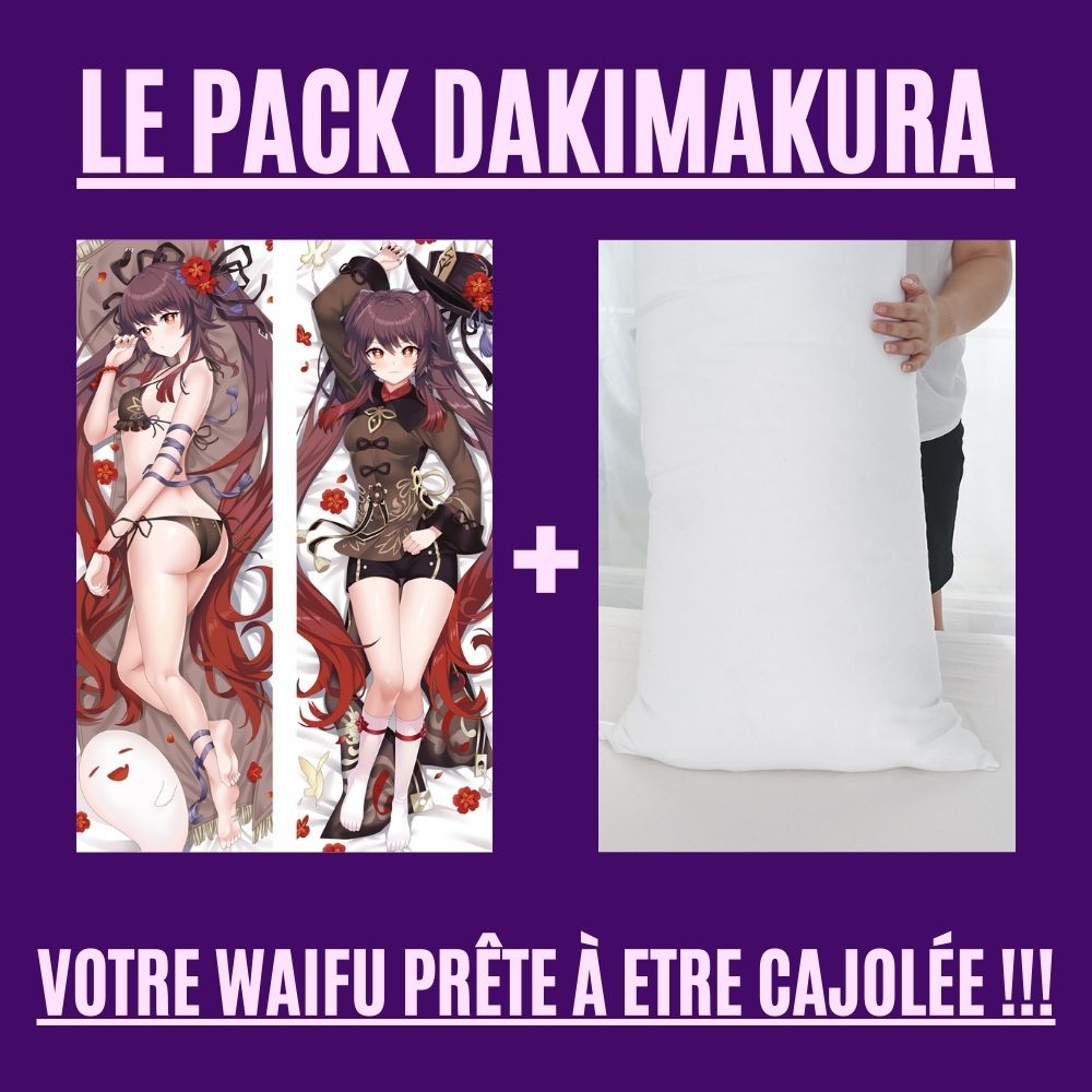 Dakimakura Hu Tao Sexy Avec | WaifuParadise