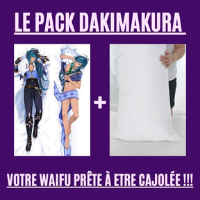 Dakimakura Kaeya Genshin Impact Position Avec | WaifuParadise