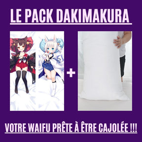 Dakimakura Kaga Loli Et Akagi Loli Avec | WaifuParadise