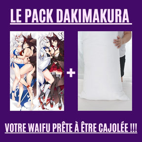 Dakimakura Kaga Et Akagi En Bikini Avec | WaifuParadise