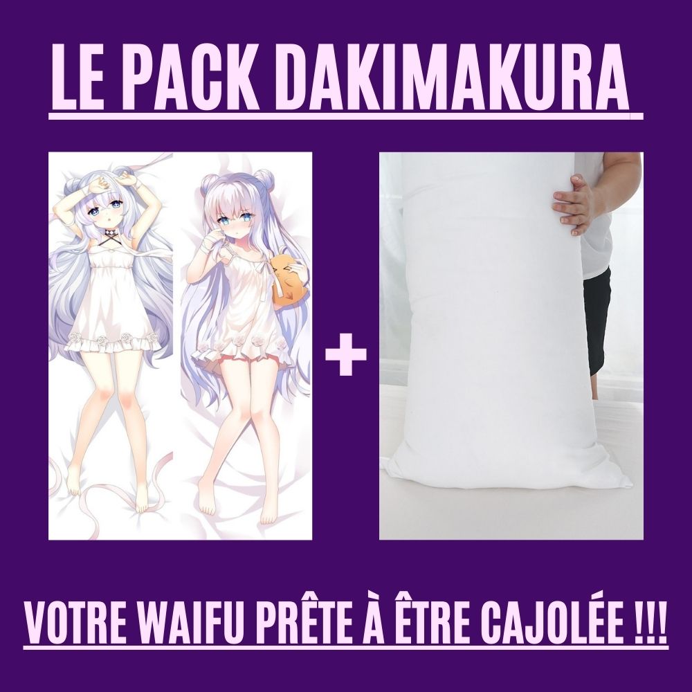 Dakimakura Le Malin Mercredi at the Secret Base Normal Avec | WaifuParadise