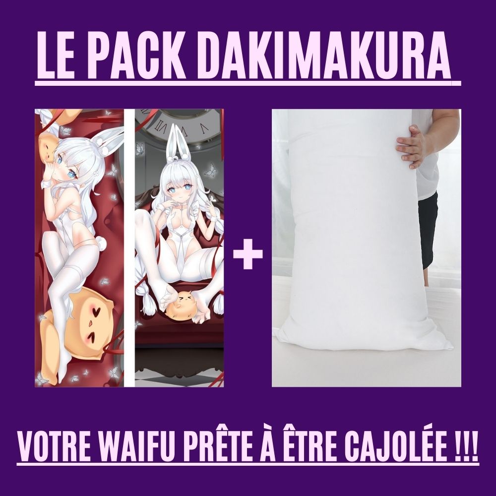 Dakimakura Le Malin Femme Lapine Avec | WaifuParadise