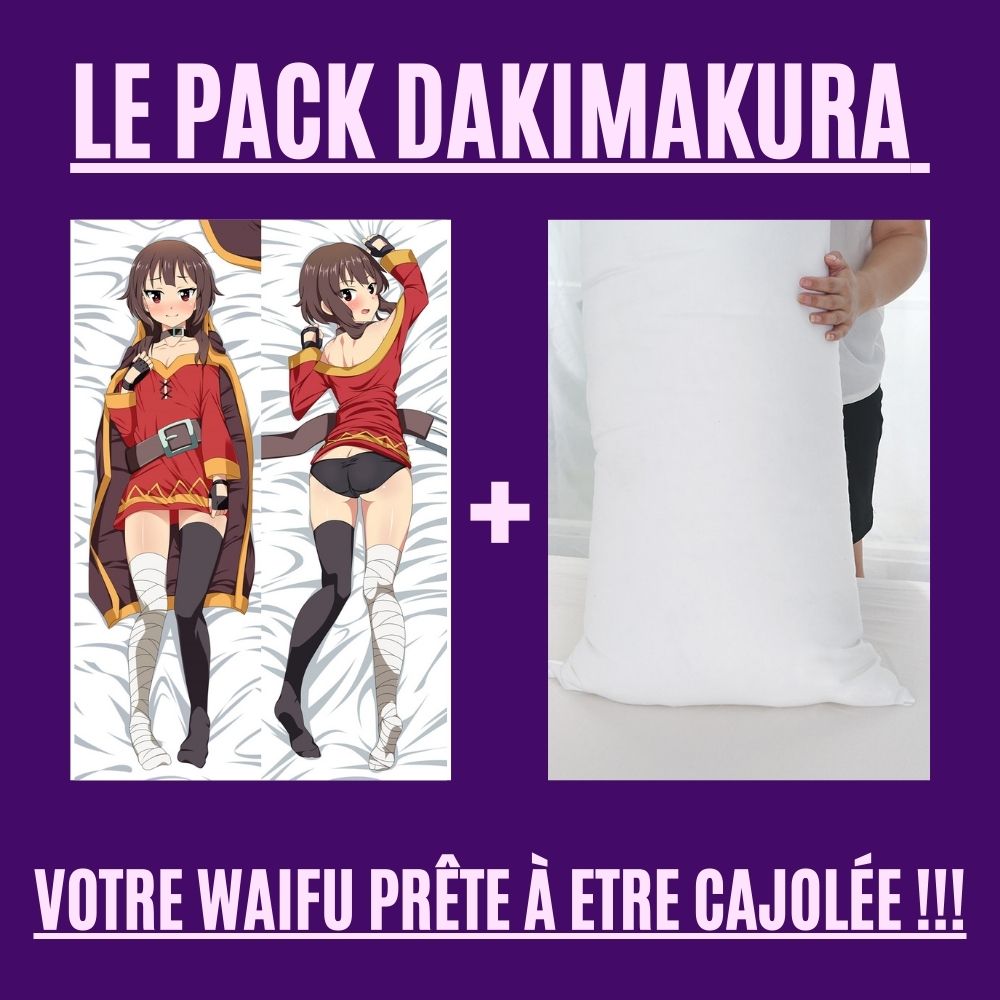 Dakimakura Megumin Gênée Avec | WaifuParadise