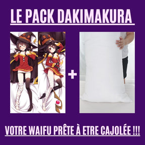 Dakimakura Megumin Smug Face Avec | WaifuParadise