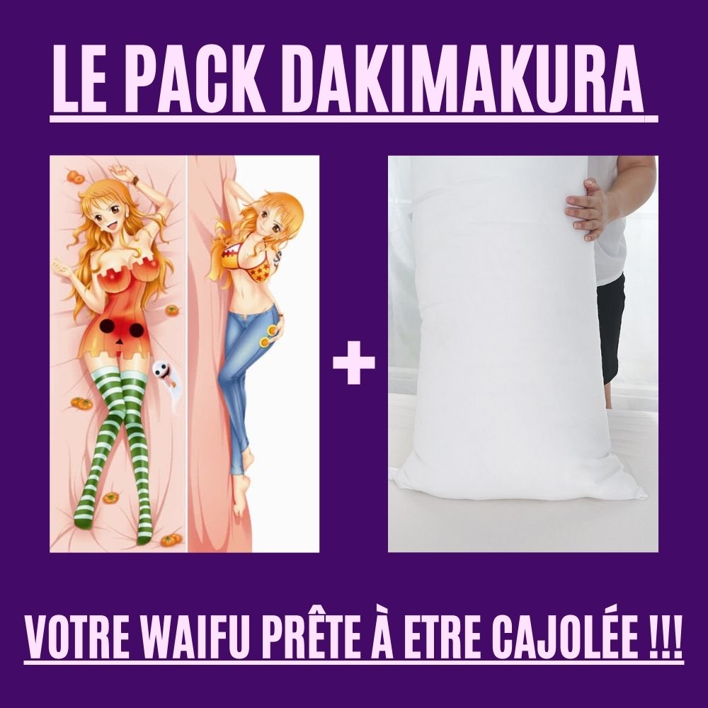 Dakimakura Nami en costume d'halloween Avec | WaifuParadise