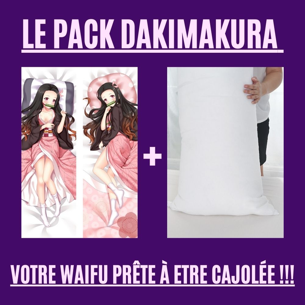 Dakimakura Nezuko Hot Demon Slayer Avec | WaifuParadise