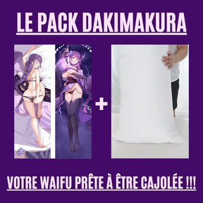 Dakimakura Raiden Shogun Lingerie Fine | WaifuParadise