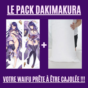 Dakimakura Raiden Shogun Rougissement Avec | WaifuParadise