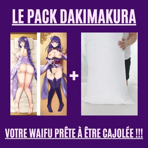 Dakimakura Raiden Shogun Nue Avec | WaifuParadise