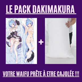 Dakimakura Rem Maid Sexy Avec | WaifuParadise