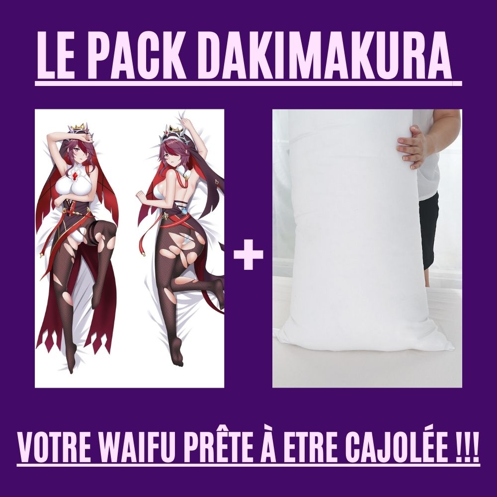 Dakimakura Rosaria Uniforme Dechiré Avec | WaifuParadise