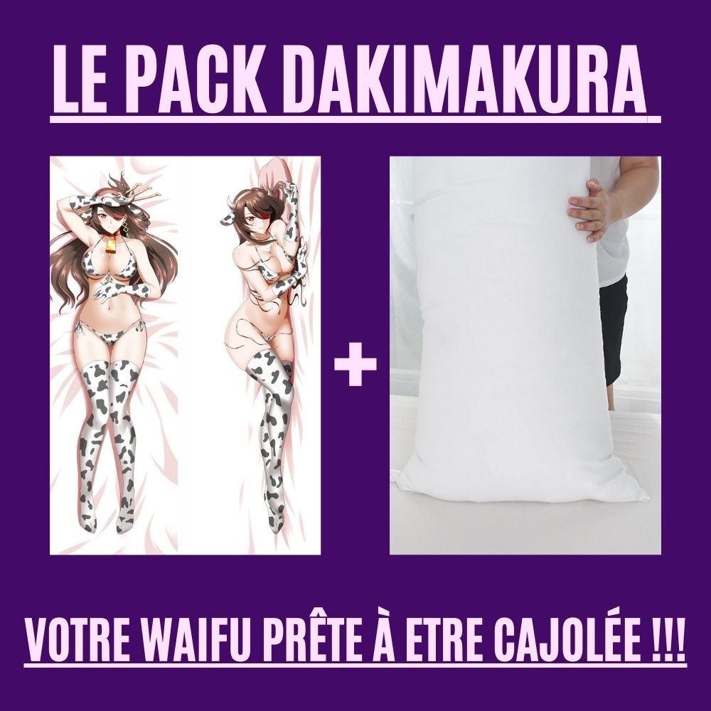 Dakimakura Rosaria Cow Girl Avec | WaifuParadise