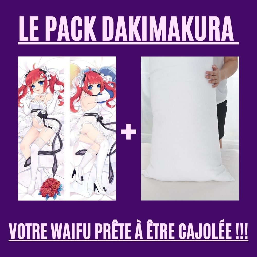 Dakimakura San Diego Robe De Mariage Avec | WaifuParadise