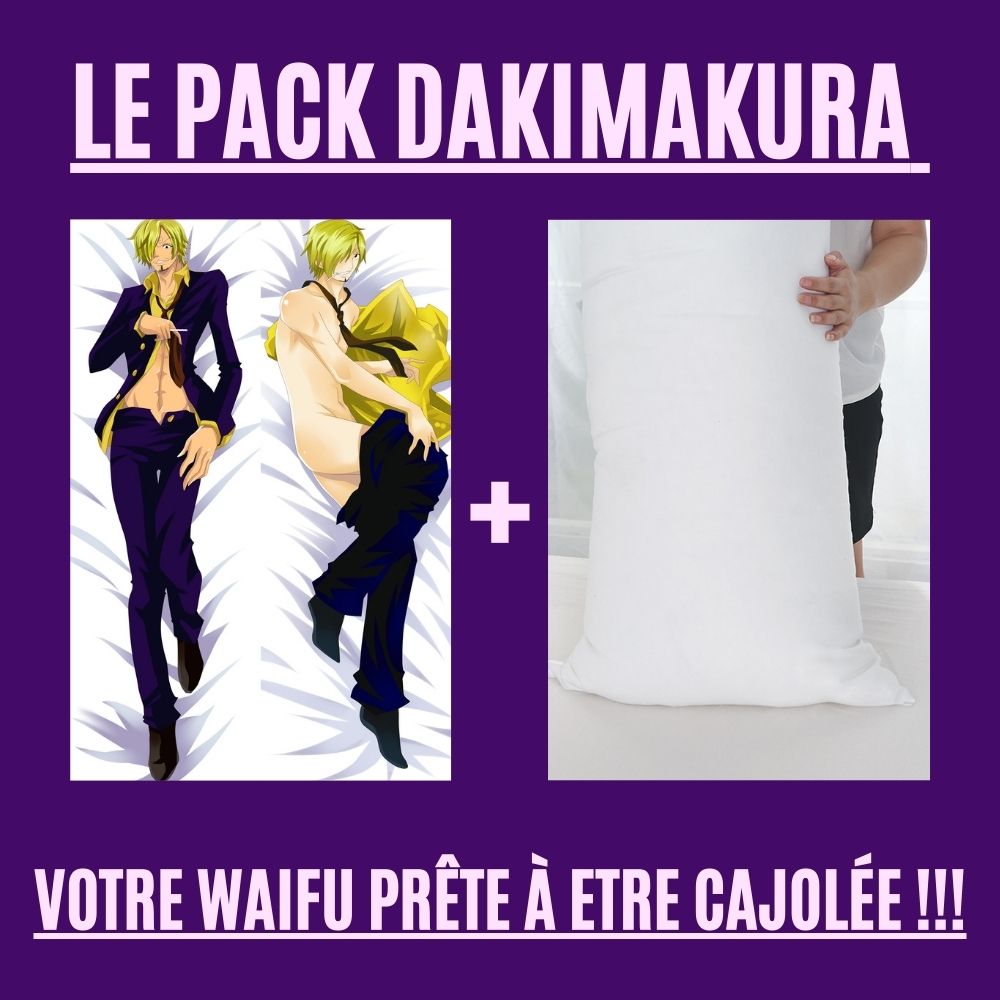 Dakimakura Sanji Uniforme Hot Avec | WaifuParadise