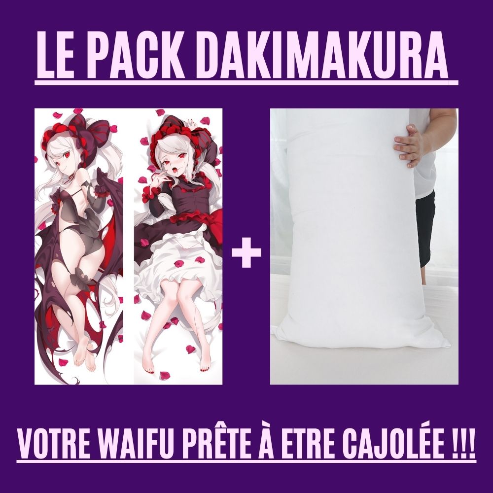 Dakimakura Shalltear Bloodfallen Pose Sexy Avec | WaifuParadise