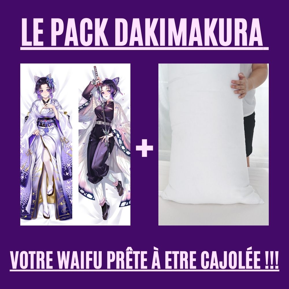 Dakimakura Shinobu Kocho Yukata Demon Slayer Avec | WaifuParadise