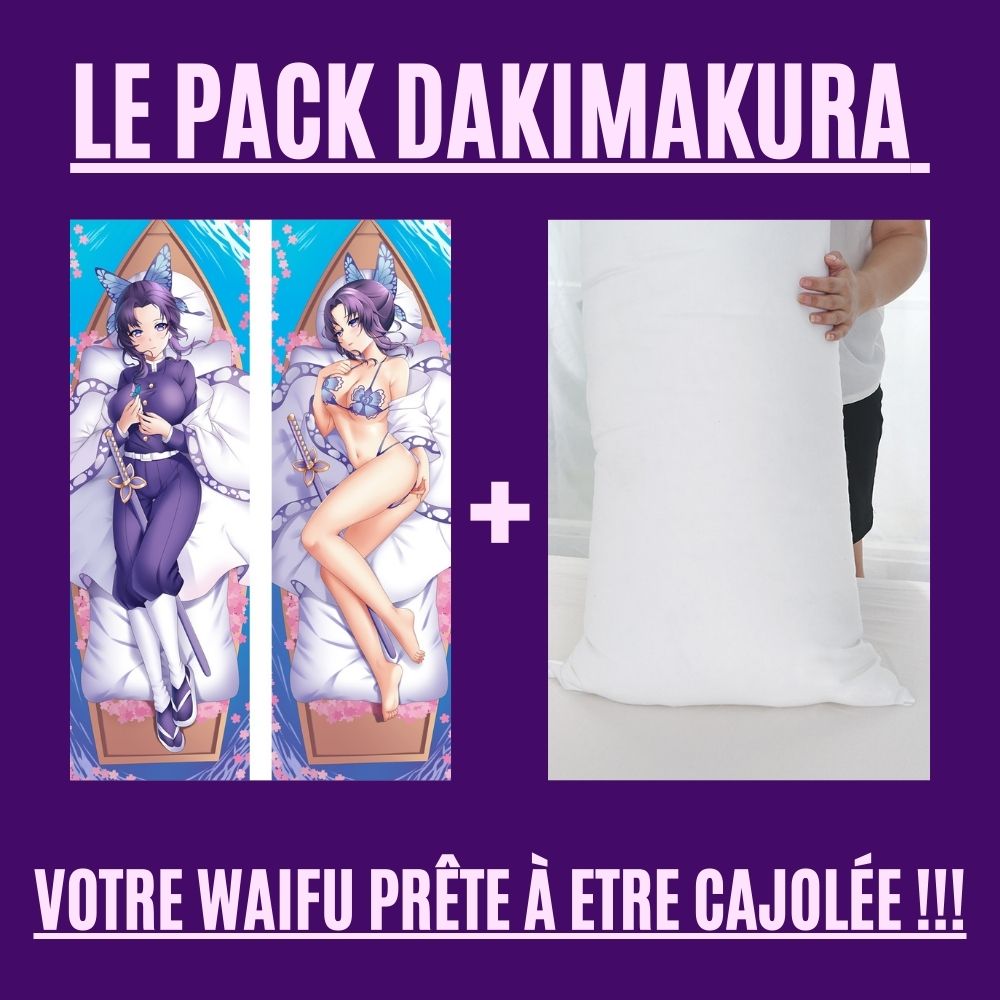 Dakimakura Shinobu Kocho Bikini Sexy Demon Slayer Avec | WaifuParadise