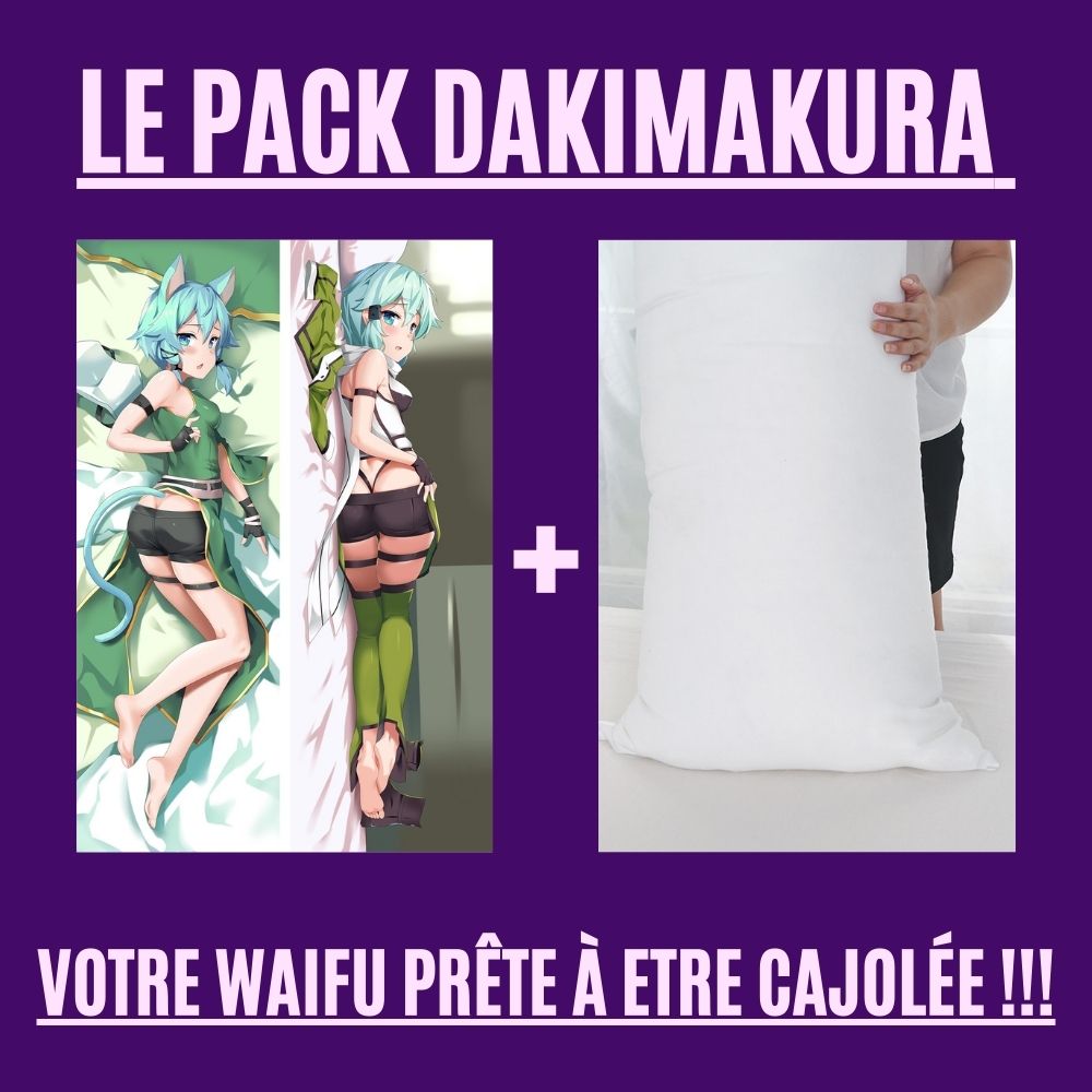 Dakimakura Sinon Uniforme SAO Avec | WaifuParadise