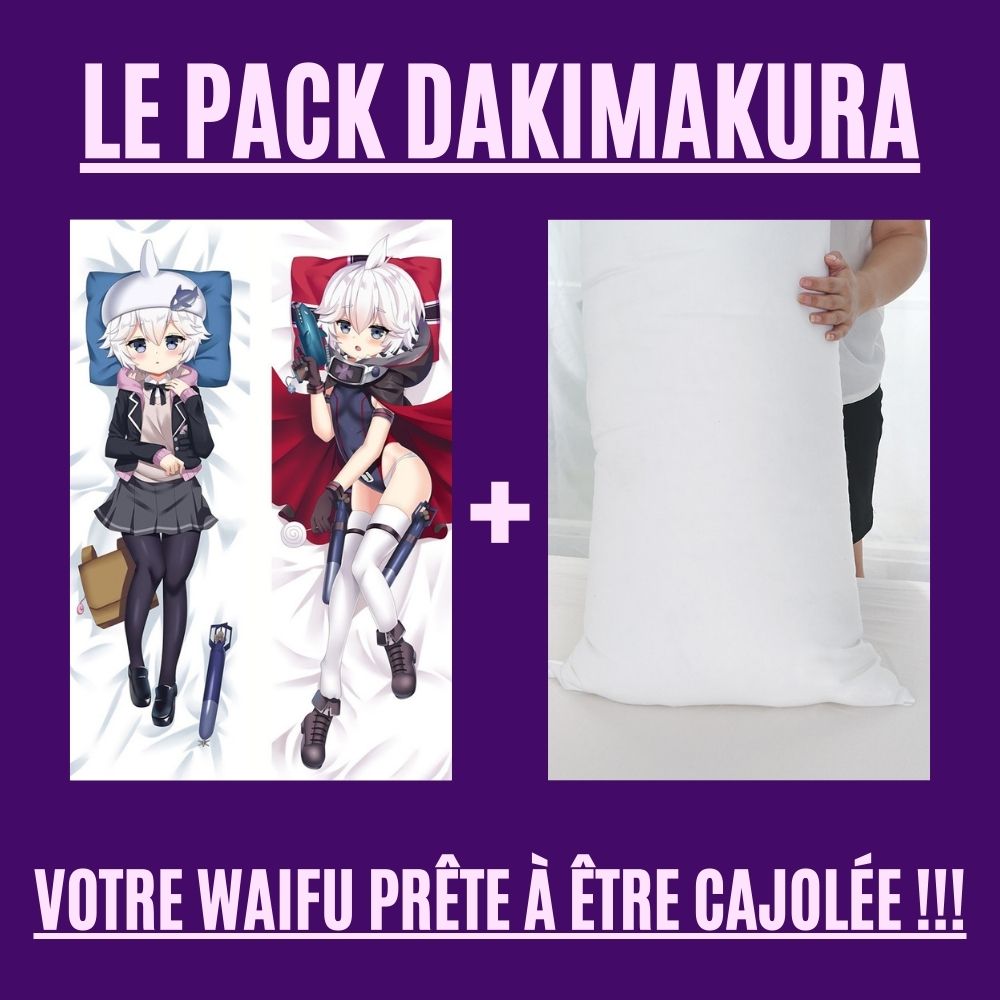 Dakimakura U-110 Uniforme Avec | WaifuParadise