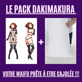 Dakimakura Uraraka Domina Avec | WaifuParadise