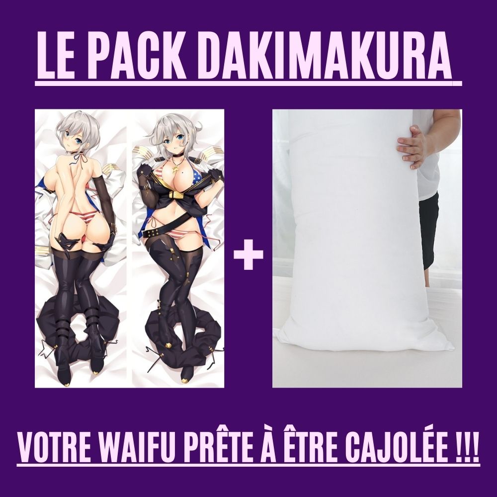 Dakimakura Washington Sexy Avec | WaifuParadise