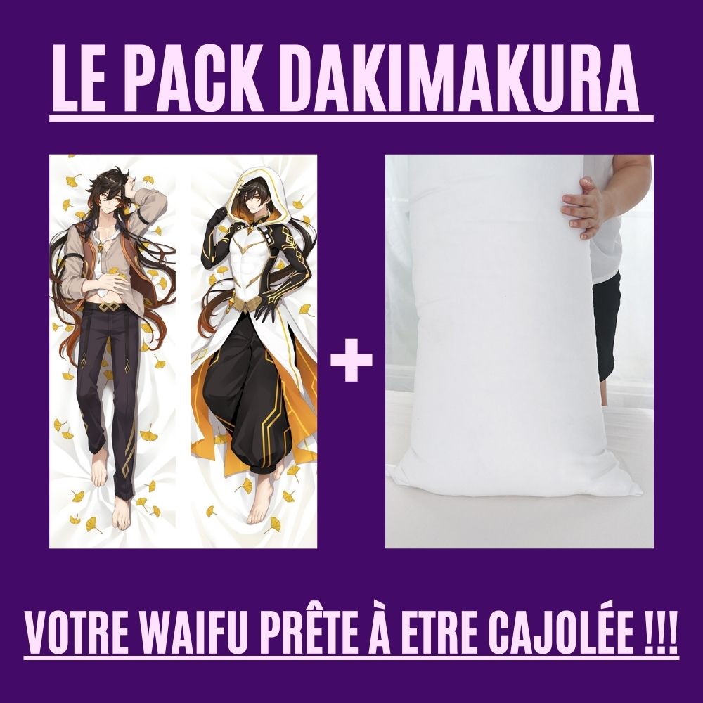 Zhongli Dakimakura Avec | WaifuParadise