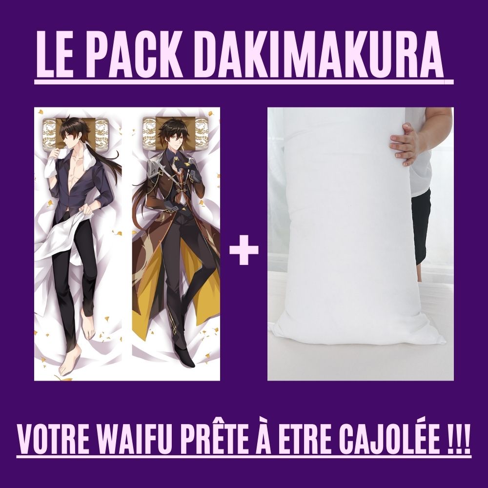 Dakimakura Zhongli Uniforme Avec | WaifuParadise