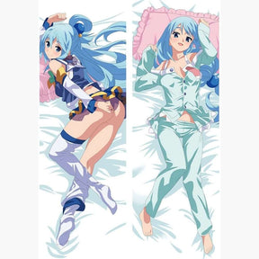 Dakimakura Aqua Uniforme & Pyjama Sans | WaifuParadise