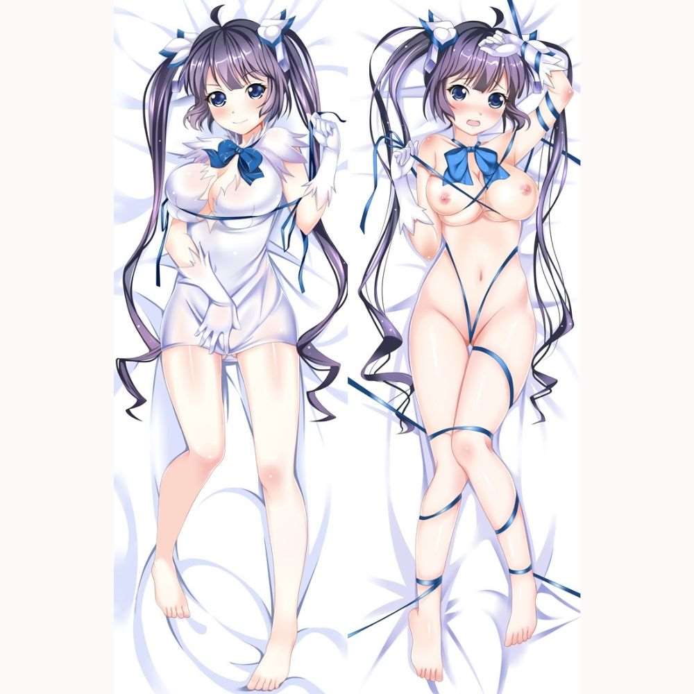 Dakimakura Hestia Semi Nue DanMachi | WaifuParadise