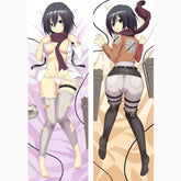 Dakimakura Mikasa Ackerman Uniforme Sexy Sans | WaifuParadise